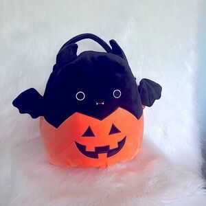 Squishmallow Emily the Bat Halloween Treat Pail